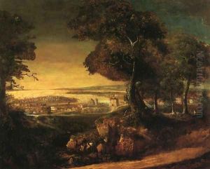 View of Baltimore from Howard's Park by George Beck