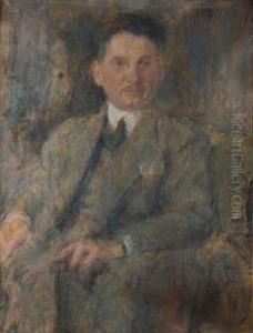 Portret Mezczyzny by Olga Boznanska