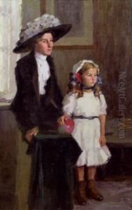Mutter Mit Kind by Olga Boznanska