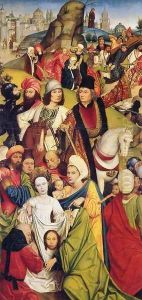 Christ Carrying the Cross and Veronica with the Sudarium 1477-78 by Derick Baegert