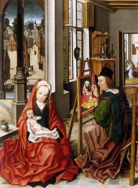 Saint Luke Painting the Virgin c.1470 - view 1