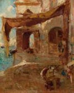 Veduta Del Mercato A Chioggia