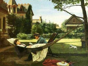 Reading Aloud by William Verplanck Birney