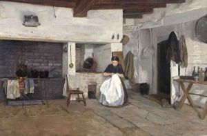 By the Hearth by William Verplanck Birney