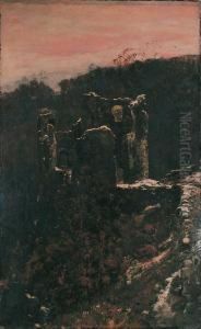 Die Schmidtburg Im Hunsruck.