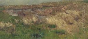 Dune Landscape by Eugen Felix Prosper Bracht