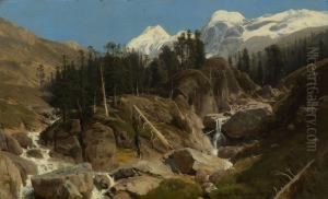 "gebirgslandschaft". "gebirgslandschaft".