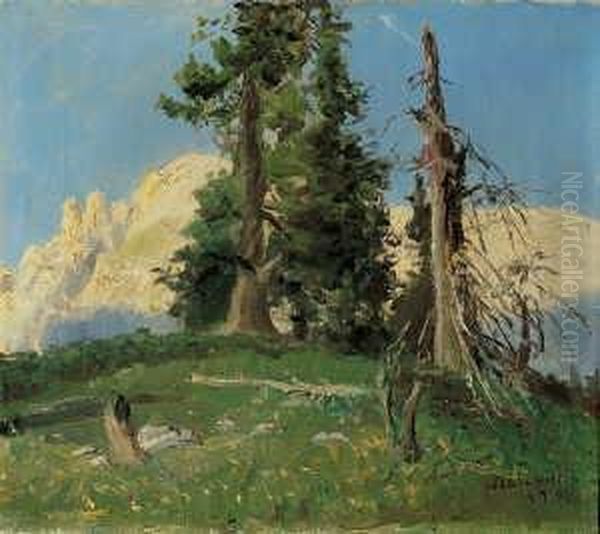 Leinwand. H 41,5; B 46 Cm. - view 1