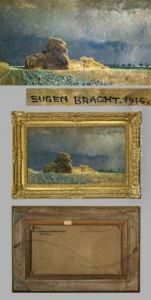 "die Alte Strohfeime"
Ol/leinwand, Signiert, Datiert: 1916, Ruckseitig Bezeichnet "die Alte Strohfeime"
Ol/leinwand, Signiert, Datiert: 1916, Ruckseitig Bezeichnet