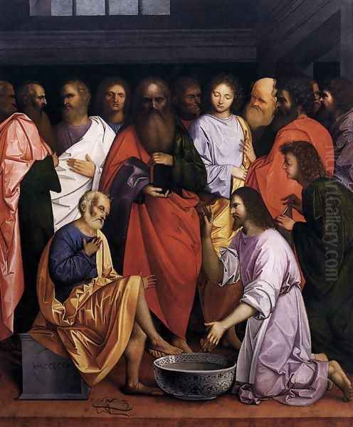 Washing of the Feet 1500 - view 1