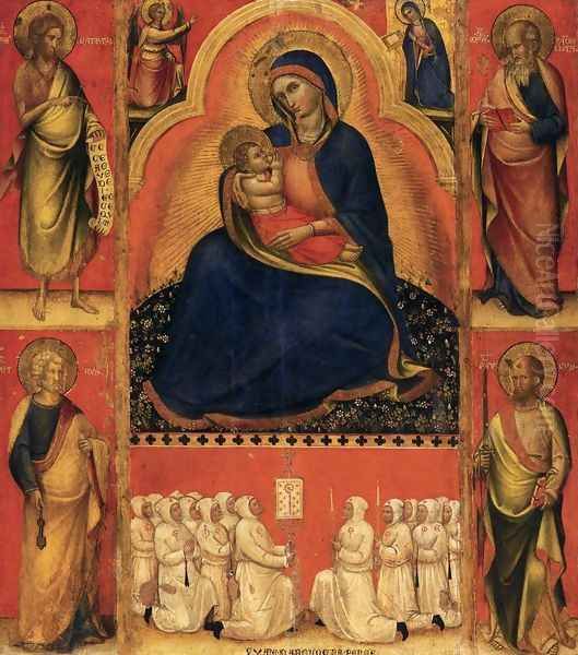 Virgin of Humility with Saints 1381-83 - view 1