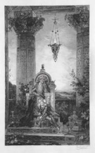 Le Roi David by Felix Bracquemond