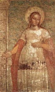 St Agnes by Bernadino Bergognone