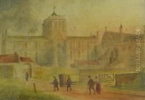 Hexham Abbey Precincts by Paul Braddon