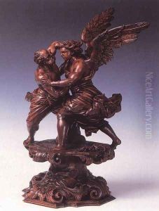 Jacob's Fight with the Angel by Andrea Brustolon