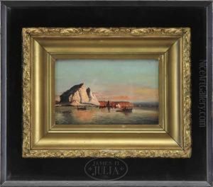 Shipping Amongst The Icebergs by William Bradford