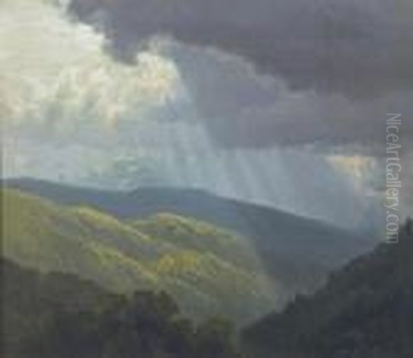 Approaching Storm In The Sierra Nevadas - view 1