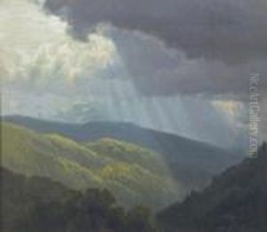 Approaching Storm In The Sierra Nevadas by William Bradford