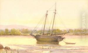 Labrador Inlet With Boat