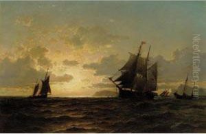 Return Of The Whalers by William Bradford