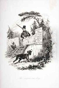 The sagacious dog by Hablot Knight Browne