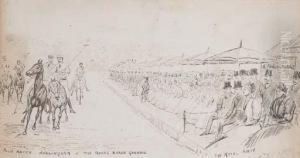Hurlingham Versus The Royal
Horse Guards Polo Match; And Coachdriving Competition At The Hurlingham
Club by Cuthbert Bradley