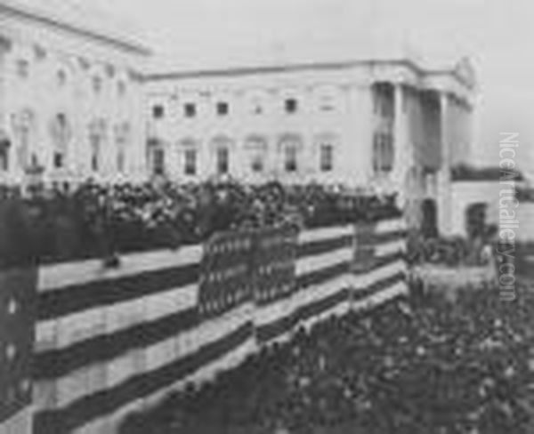 Inauguration Of President James Abram Garfield - view 1