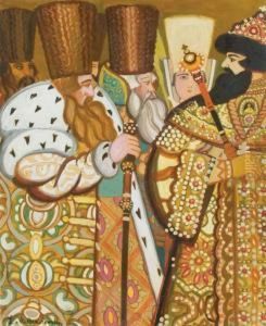 The Procession by Leonid Brailowskij