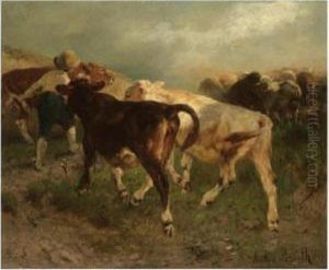 Aufziehender Sturm (approaching Storm) by Anton Braith