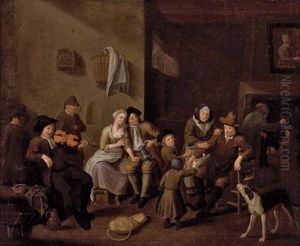 Eine Heitere Gesellschaft by Richard Brakenburgh
