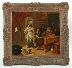 Ausgelassene Familienfeier by Richard Brakenburgh