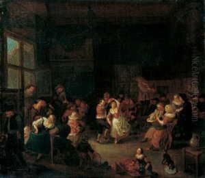 Signiert Und Datiert Unten Links: R Brakenburgh 1676. by Richard Brakenburgh