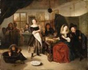 A Merry Company In A Tavern