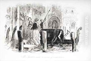 Mr. Sparkler under a reverse of circumstances by Hablot Knight Browne