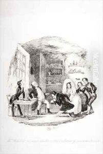 Mr. Winkle returns under extraordinary circumstances by Hablot Knight Browne