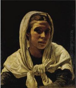 Portrait Of A Young Breton Woman Portrait Of A Young Breton Woman