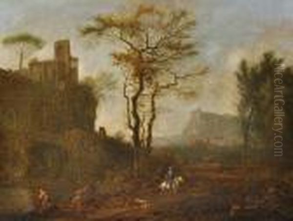 A Landscape With Figures - view 1