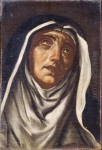 Santa Rita Da Cascia by Giacinto Brandi