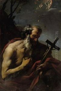 Saint Jerome by Giacinto Brandi