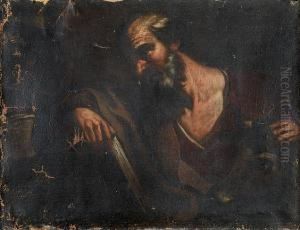 Saint Luke by Giacinto Brandi
