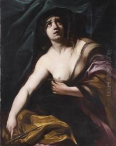 Lucrece by Giacinto Brandi