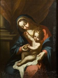 Madonna Con Bambino by Giacinto Brandi