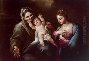 Madonna Mit Kind Und Heiliger Anna; Madonna Con Bambino E Sant""""anna