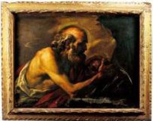 Saint Jerome by Giacinto Brandi