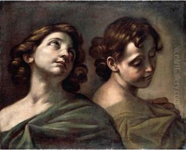 Heads Of Two Youths - view 1