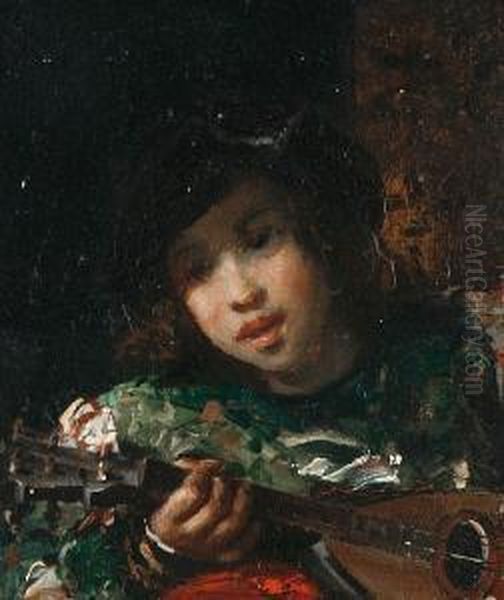 The Lute Player - view 1