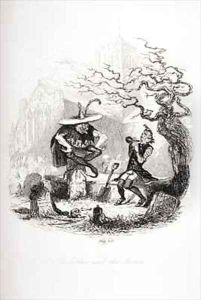 The Goblin and the Sexton by Hablot Knight Browne