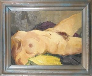 Reclining Nude, C.1933 by George Kennedy Brandriff