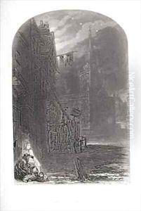 Little Dorrit's Party by Hablot Knight Browne