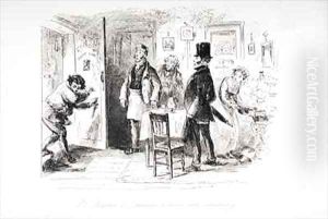 Mr. Baptist is supposed to have seen something by Hablot Knight Browne